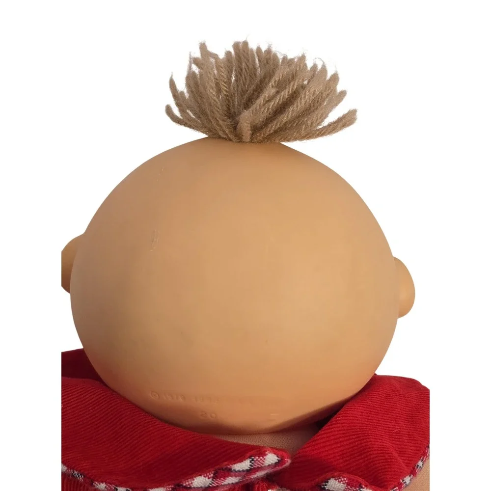 Rare Vintage‎ Cabbage Patch Preemie Boy Blond Tuft Hair Blue Eyes Collectable